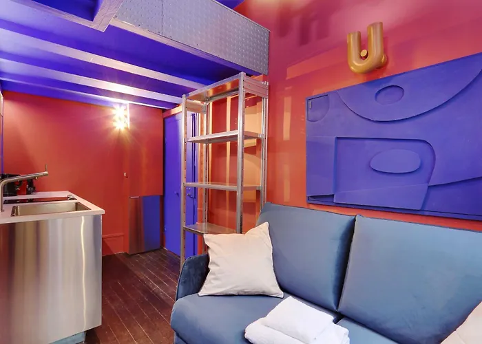 Colourful Studio For 2 - Heart Of Le Marais